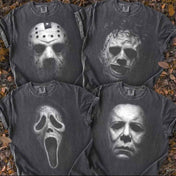 Halloween Characters Tee/Crewneck