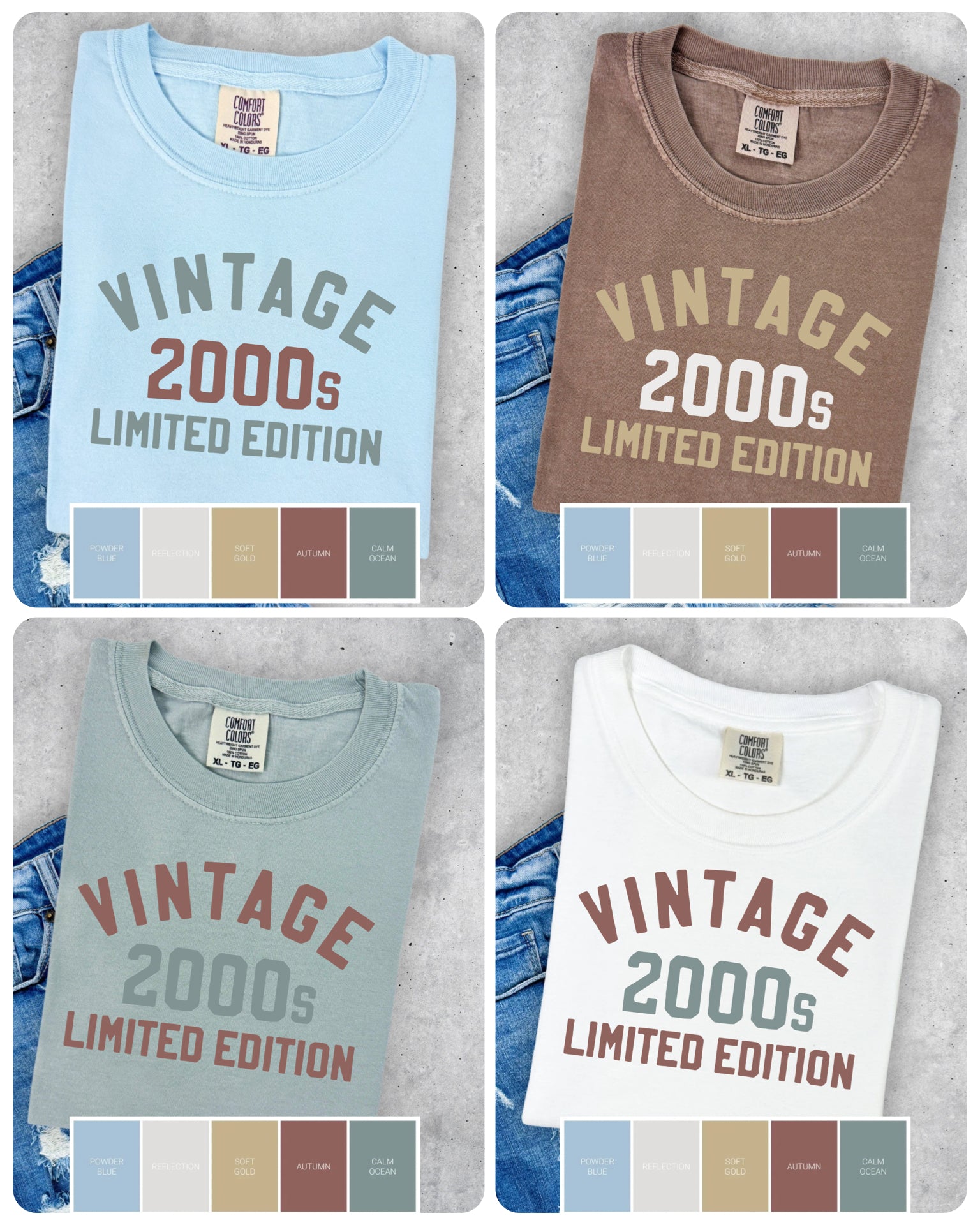 Vintage Decade Graphic