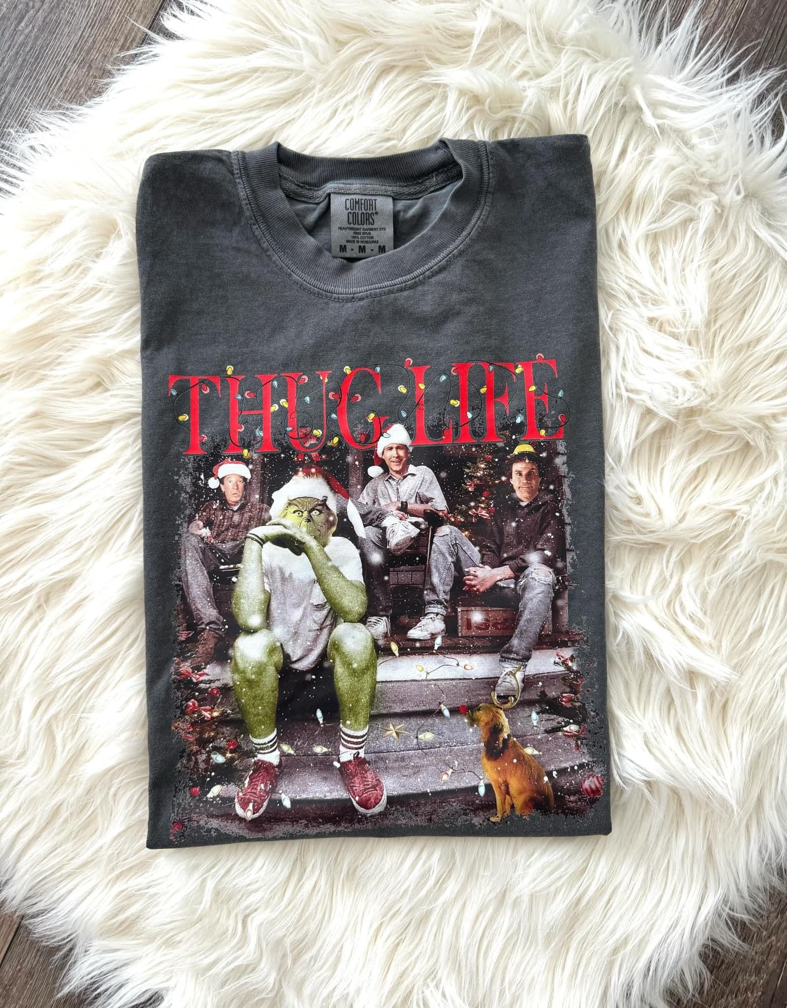 Christmas Thug Life Tee/Crewneck