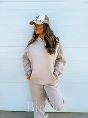 Tan Comfy Hoodie - PREORDER