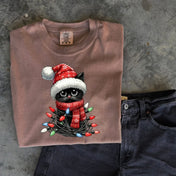 Cutie Santa Claws Tee/Crewneck