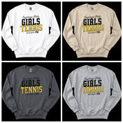 Cuyahoga Falls Girls Tennis Block Letter Design