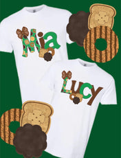 Girl Scout Names or Troop Number Graphic