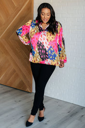 In The Wild Animal Print Blouse