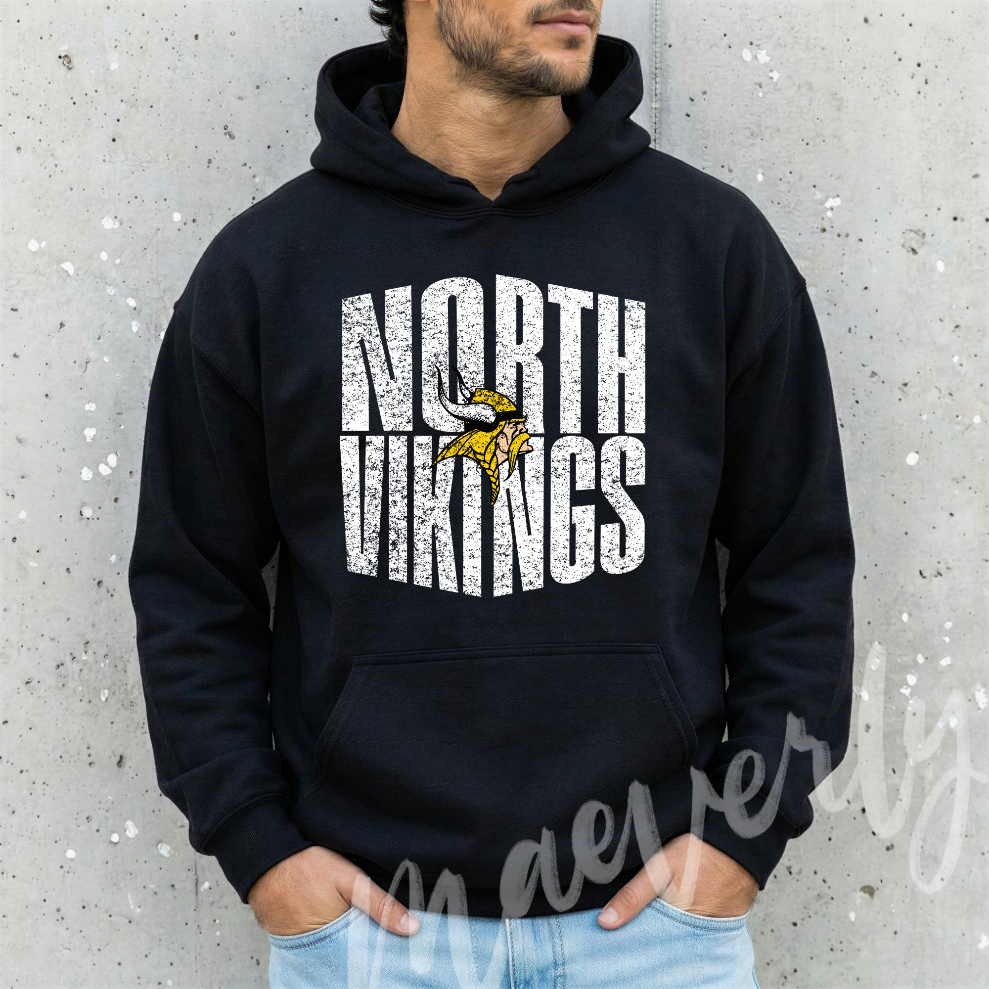 The Victory Block Graphic || North Vikings