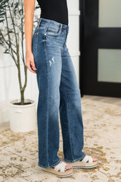 Julia High Rise 90's Straight Leg Jeans