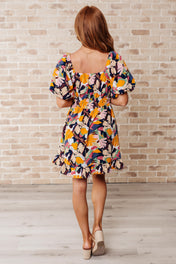 Just Hold On Floral Dress