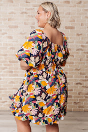 Just Hold On Floral Dress