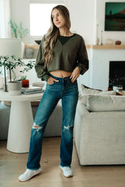 Just a Casual Crop Pullover