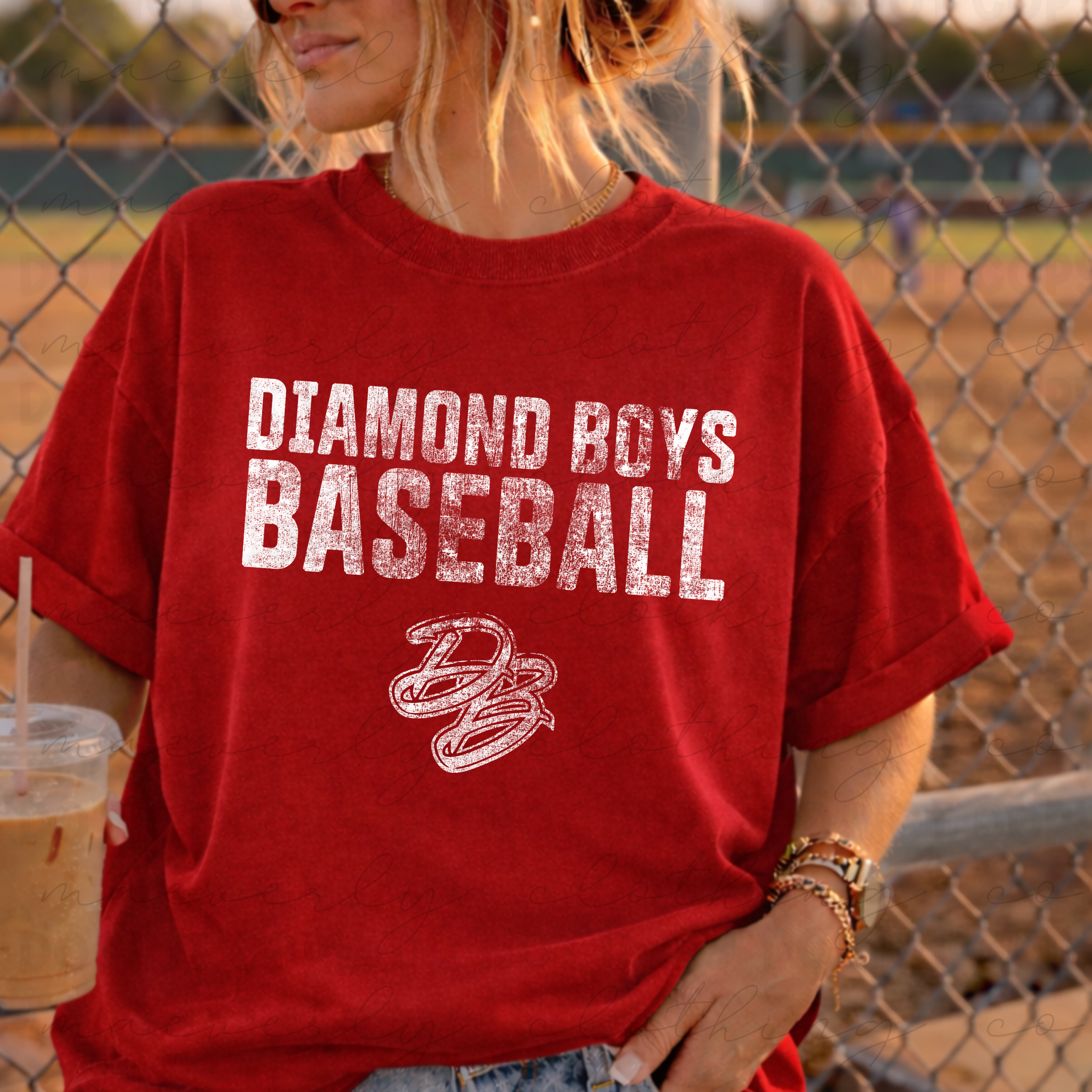 Super Distressed Team || Diamond Boys Dugout Shop