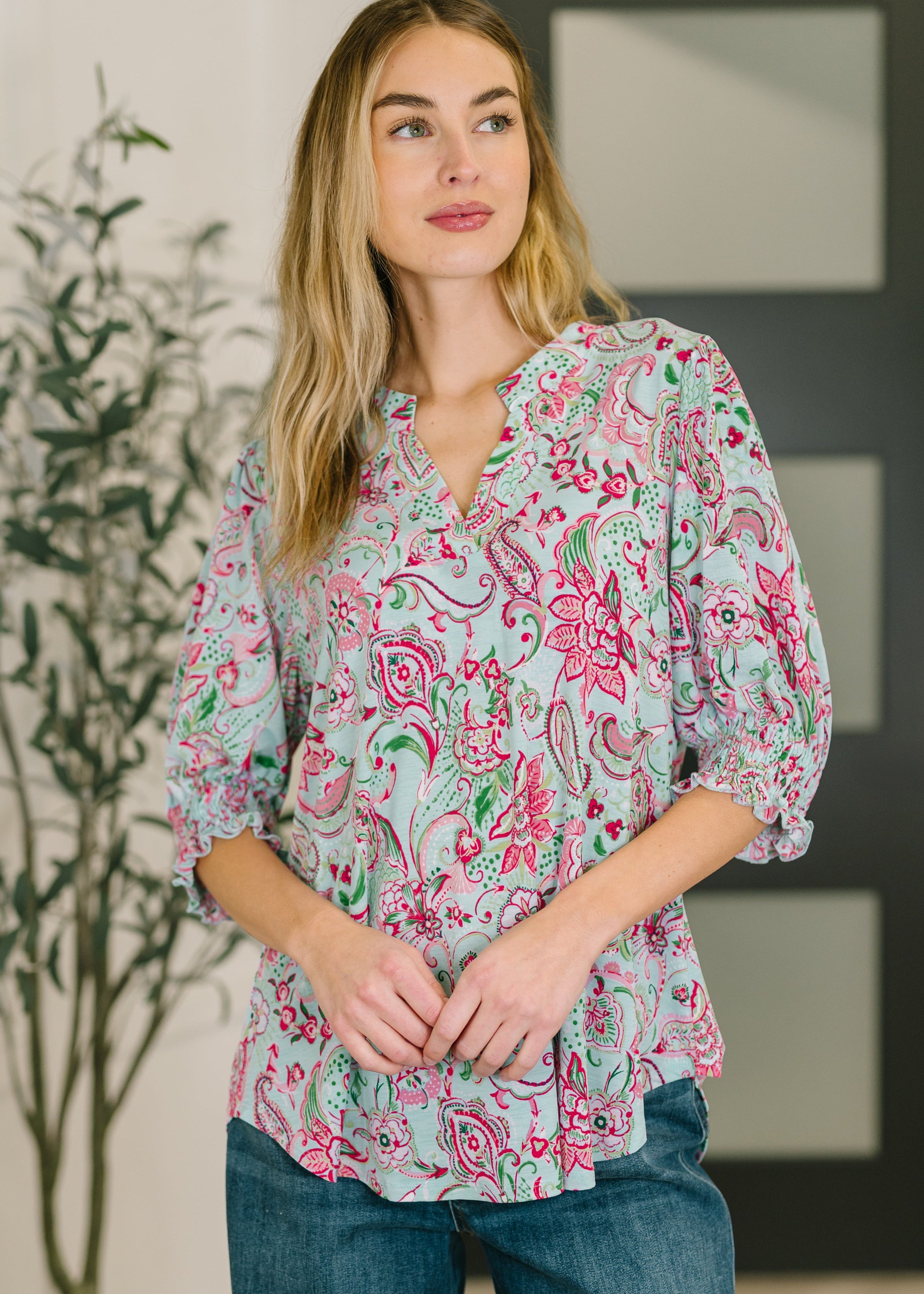 LizzySmockTopinMintandPinkFloralPaisley-3.jpg