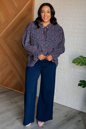 Magic Wide Leg Pants in Navy