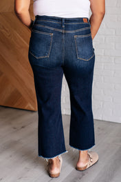 Madeline High Rise Cropped Wide Leg Jeans