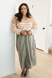 Memorable Moment Striped Sweater