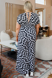 Osborn Wide Leg Patterned Jumpsuit