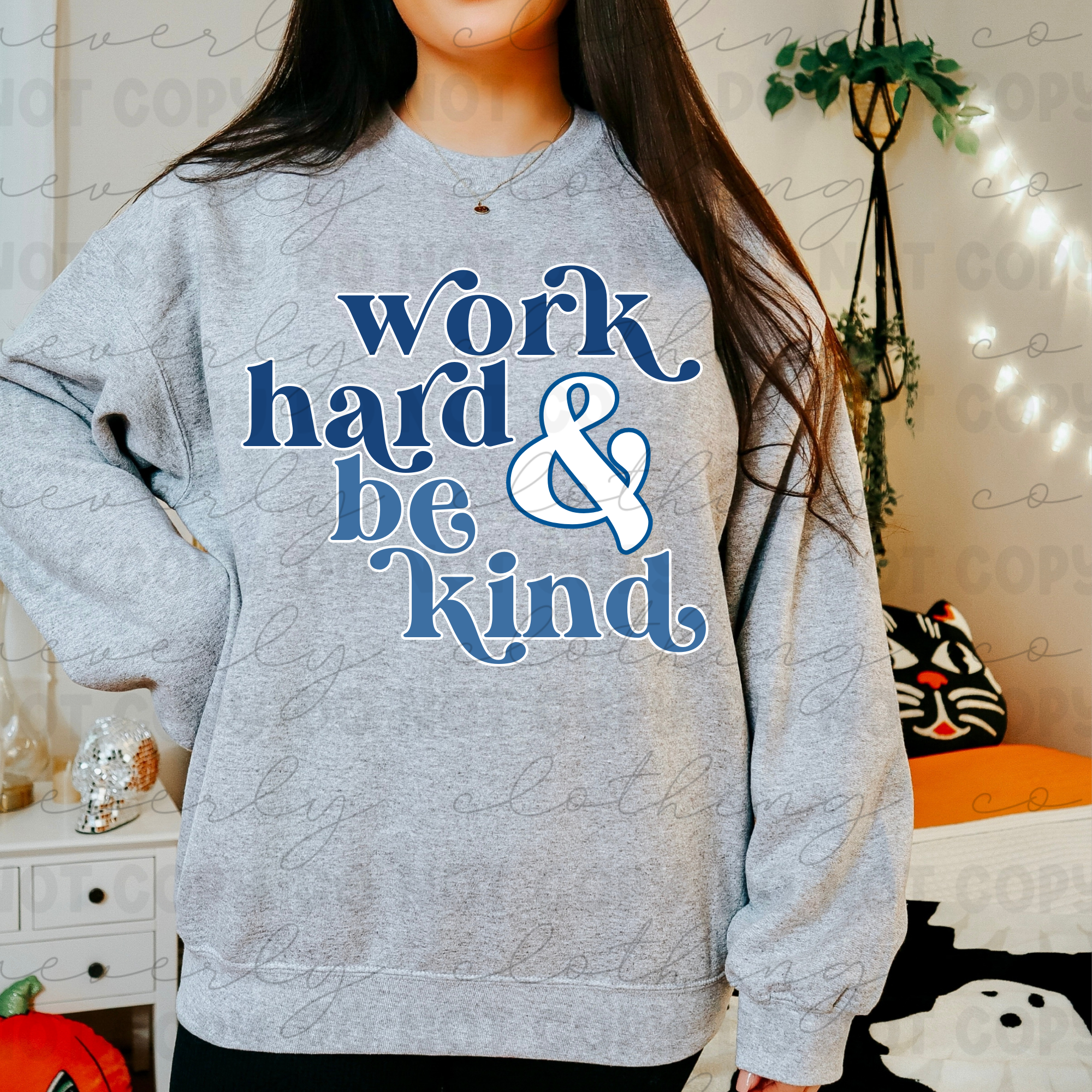 River Otter Be Kind Cutesy Tee/Crewneck