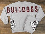 Woodridge Bulldogs Sidekick Crewneck Sweatshirt PREORDER