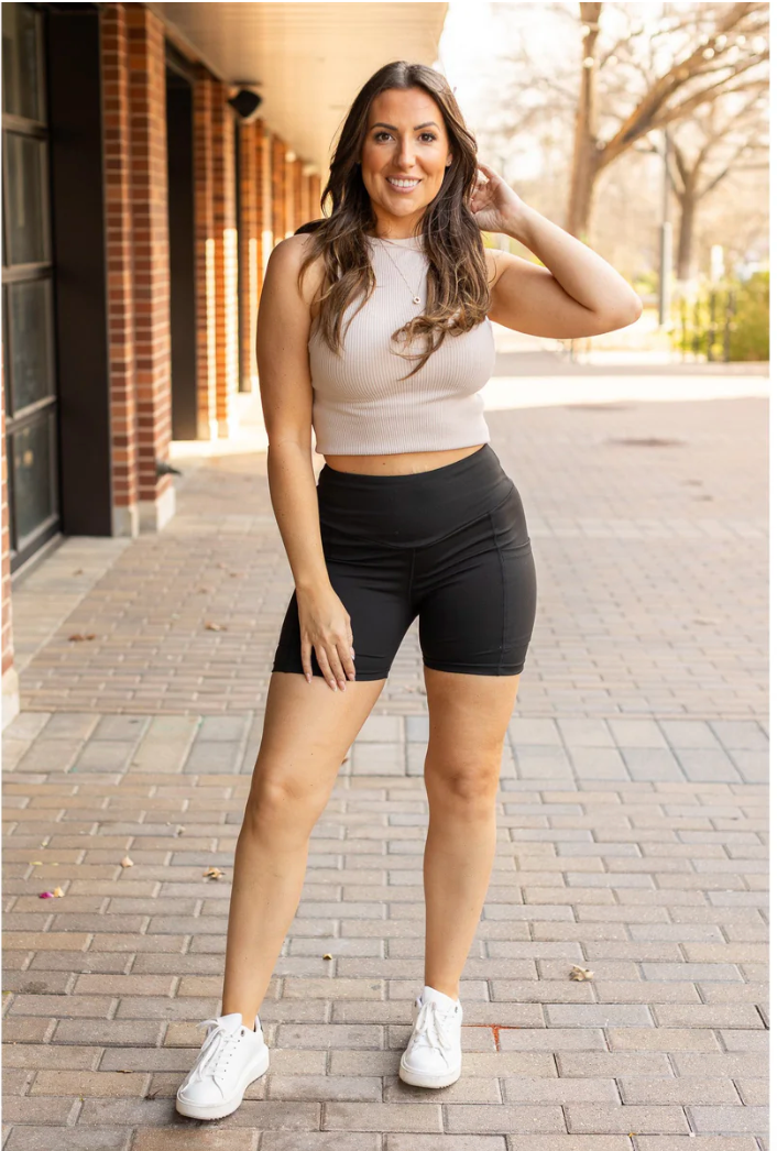 The Callie - Tummy Control Biker Shorts 5"