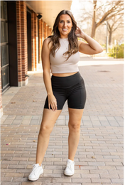 The Callie - Tummy Control Biker Shorts 5"
