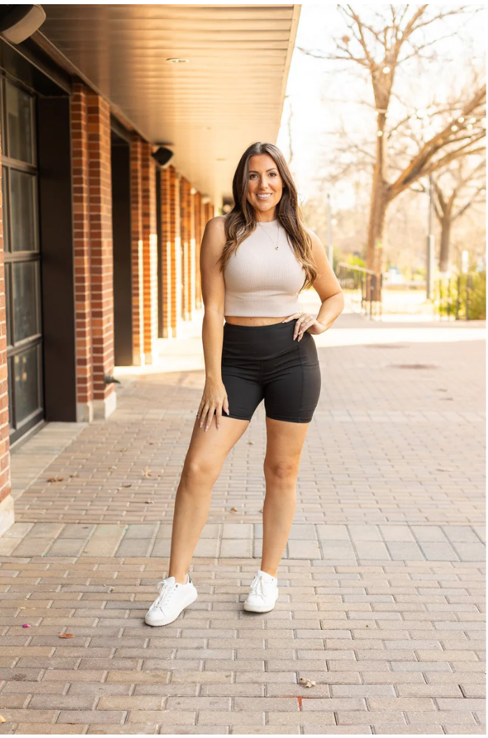 The Callie - Tummy Control Biker Shorts 5"