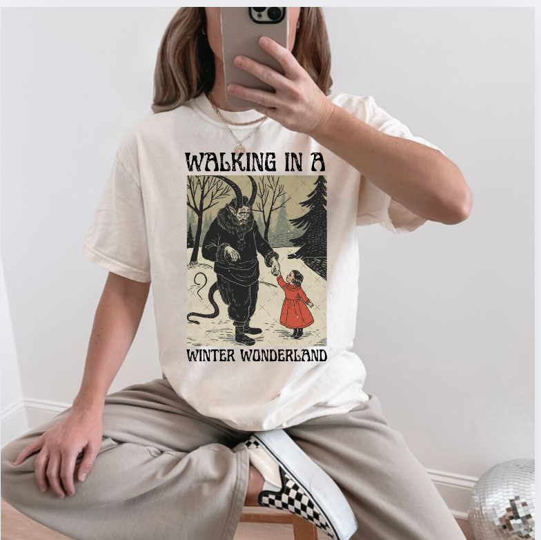 Krampus Wonderland Tee/Crewneck