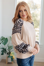 Sometime Safari Animal Print Top