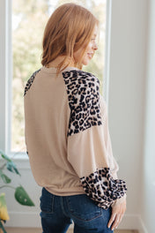 Sometime Safari Animal Print Top