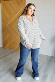 Striped Serendipity Pullover