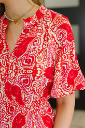 Strolling By Floral Maxi Dress