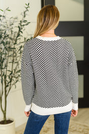 Super Secret Chevron Sweater