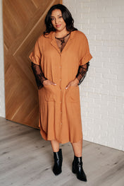 Sure to Be Great Shirt Dress