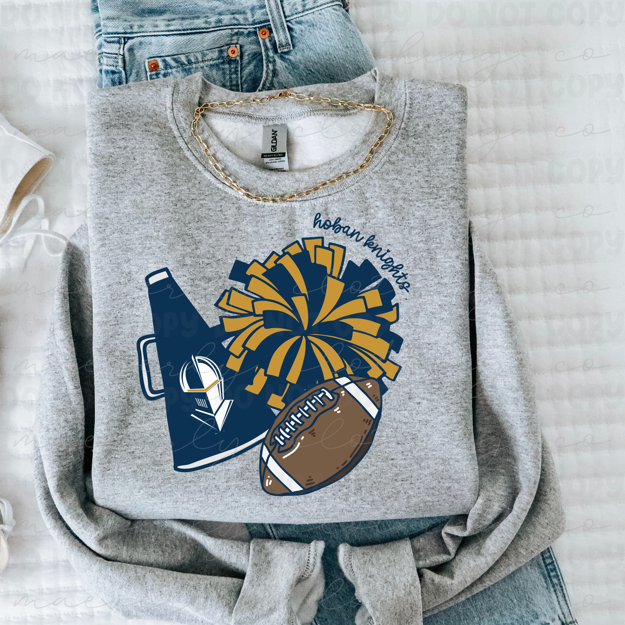 Hoban Knights Football Tee/Crewneck