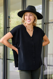 The Finale Top in Black