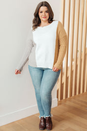 This, That, and the Other Color Block Sweater