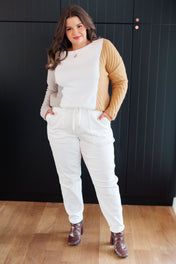 This, That, and the Other Color Block Sweater