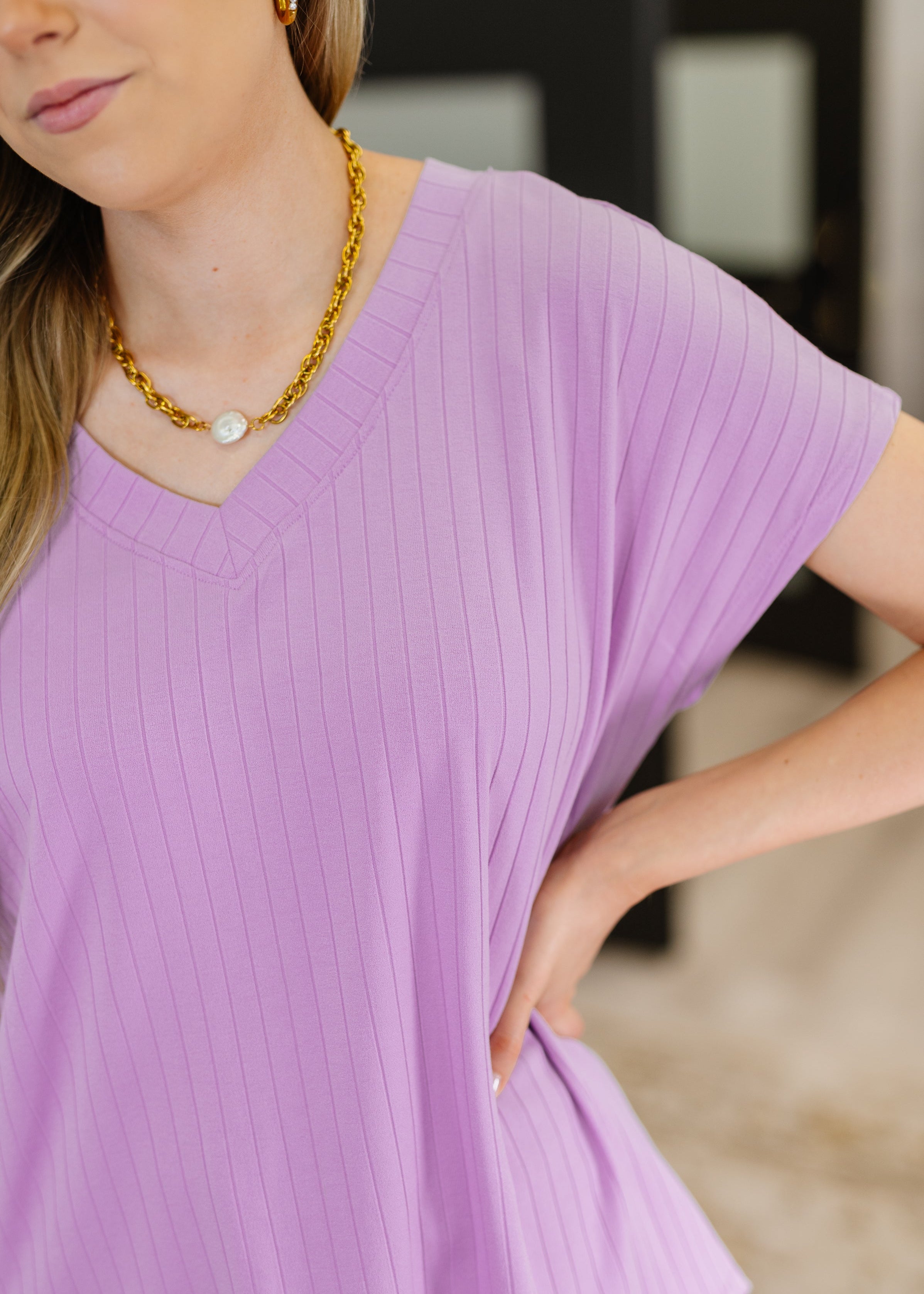 TopShelfBasicV-NeckRibbedTeeinLavender-7.jpg