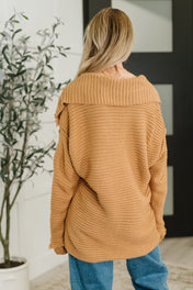Travel Far & Wide Sweater in Taupe
