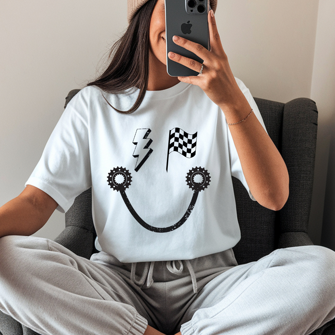 Smiley Face Sports/Activity Graphic