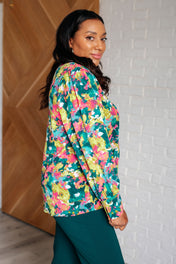 Vantage Point V-Neck Blouse