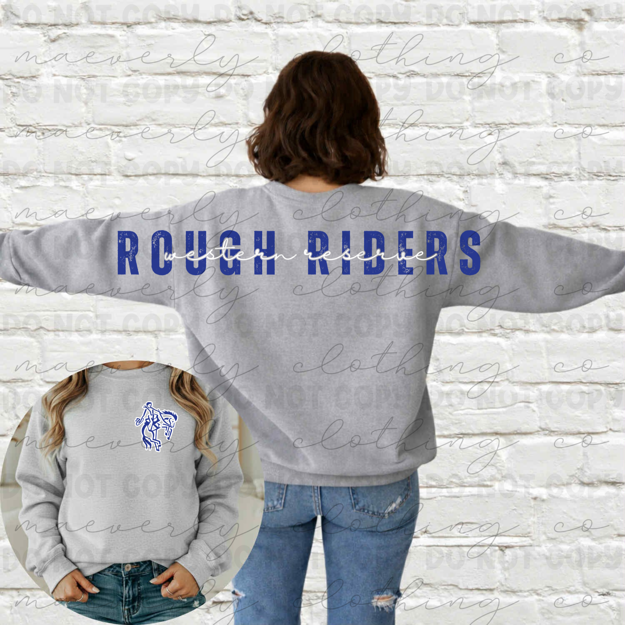 Custom Back Crewneck Preorder