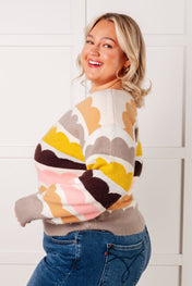 Wave After Wave Striped Sweater