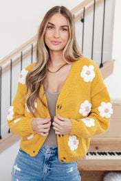 You're Enough Floral Cardigan