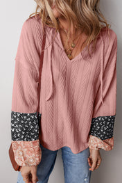 Heartstopper Floral Sleeve Blouse