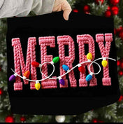 DOORBUSTER : Merry Lights Faux Yarn Crewneck