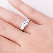 3 Carat Moissanite Ring