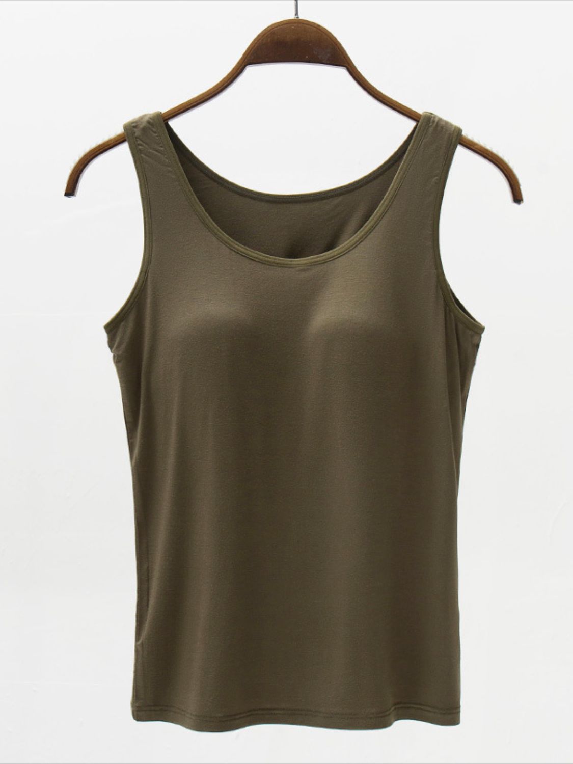 ALL SIZES Wide Strap Tank with Built-Bra - PREORDER