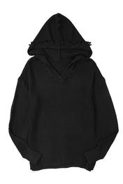 Fray the Day Hooded Knit Sweater - PREORDER