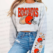 Browns Football Tee/Crewneck