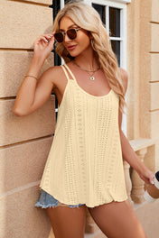 Sunny Days Eyelet Tank - PREORDER