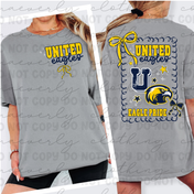 United Eagles Coquette Spirit Wear Graphic